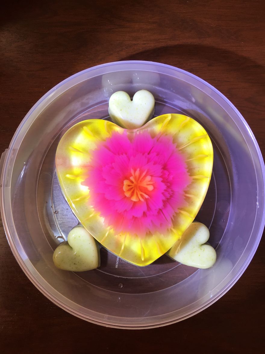 I Ventured Into 3 D Jelly Art After My Children Requested The Nicest Nut Free / Allergy Cake For Their Special Day.