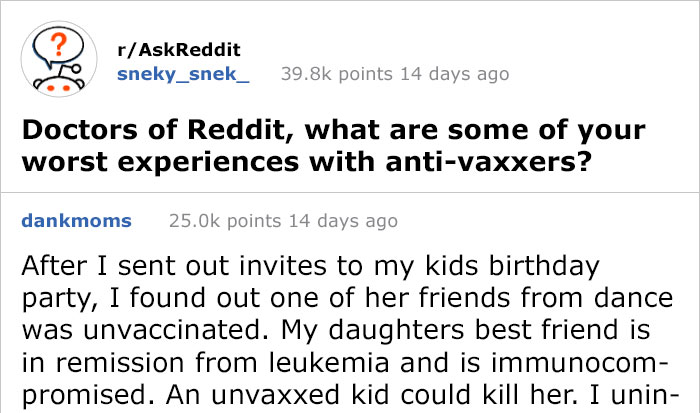 This Mother Became Furious Because Her Unvaccinated Daughter Wasn't Invited To A Party, And Her Revenge Attempt Failed