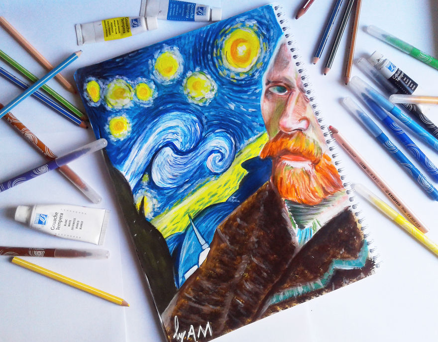 I Spent A Week On This Starry Night Van Gogh Collection