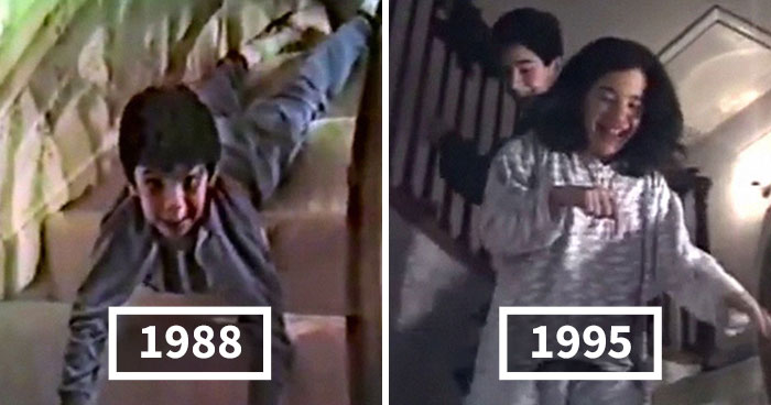 Dad Films Family’s Christmas Mornings For 25 Years, Shows How Small Changes Create A Big Difference At The End