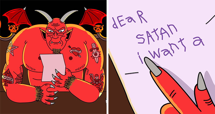 Hilarious Short About A Girl Who Accidentally Wrote A Letter To Satan Instead Of Santa