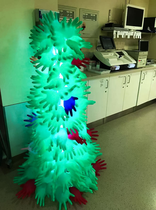 The Boys And Gals From The Intensive Care Unit Have The Best Tree This Year