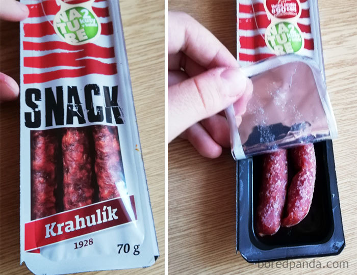 Clearly, There Are 3 Salami On The Package But Only 2 Inside