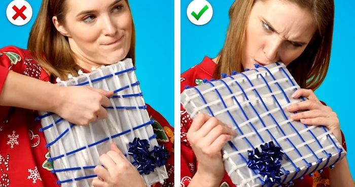 8 Christmas Pranks! Mean Gift Wrapping Ideas And Funny Pranks | Bored Panda