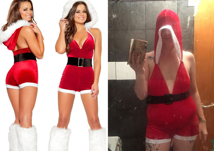 This Mom Ordered A Sexy Santa Outfit From eBay