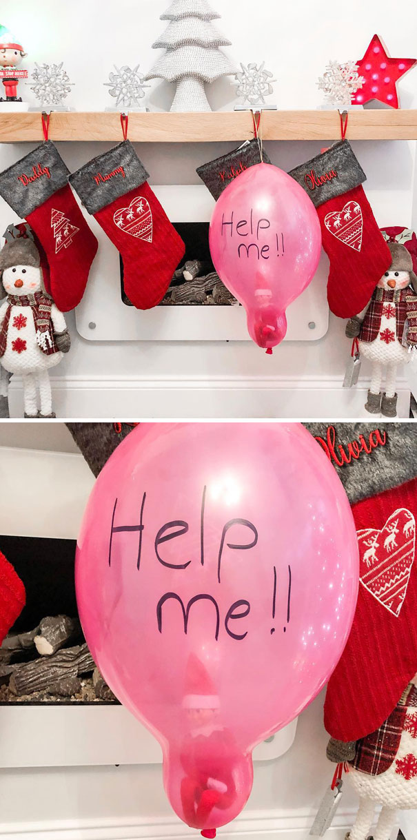 Help The Elf Is Trapped In A Balloon