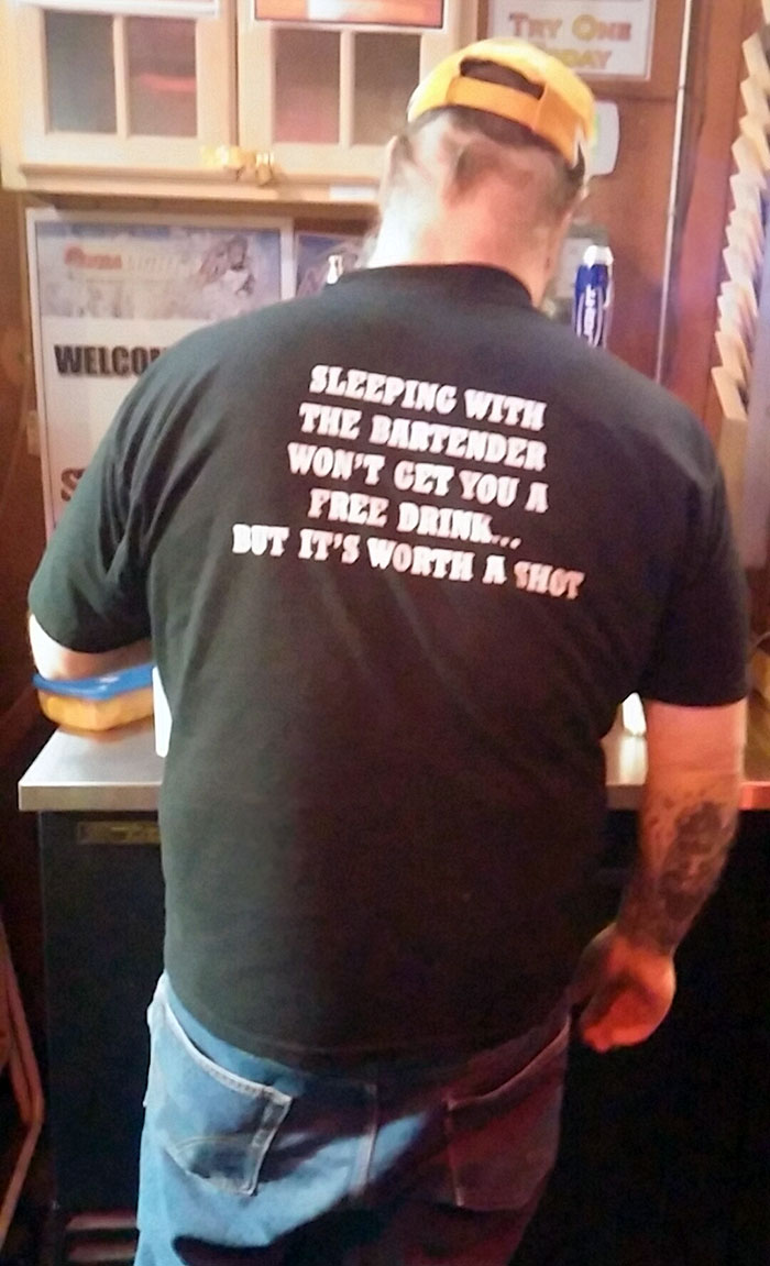 Classy Bartender T-Shirt Is Classy
