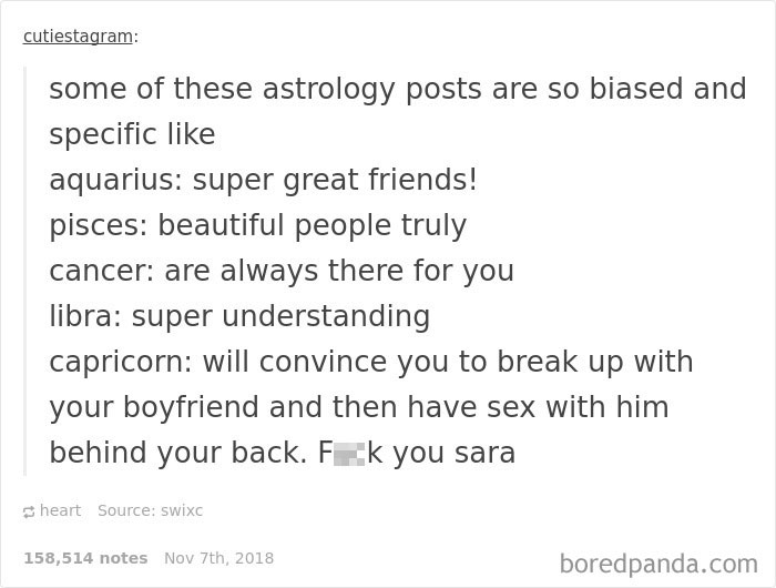 Biased Astrology Posts 