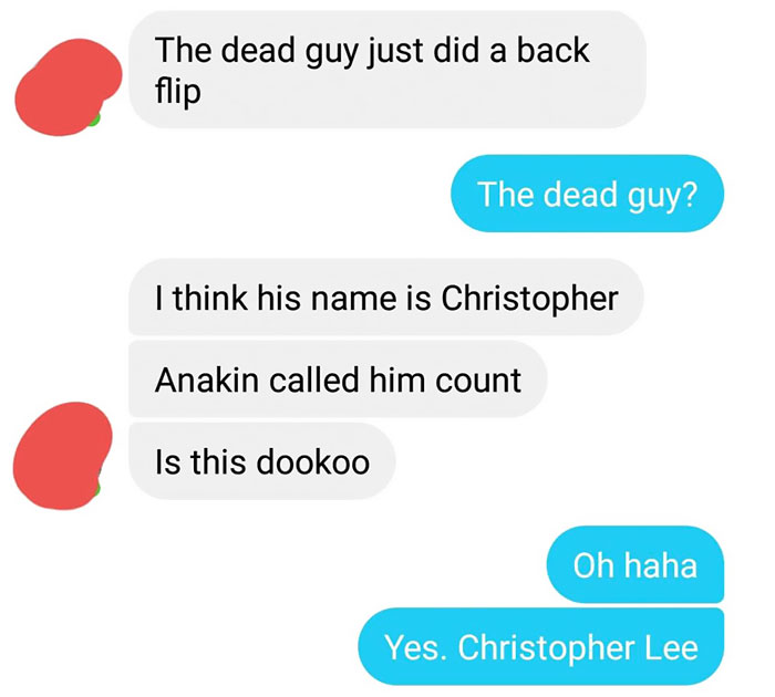 Guy Shares A Hilarious Chat With His Girlfriend Who's Watching Star Wars For The First Time