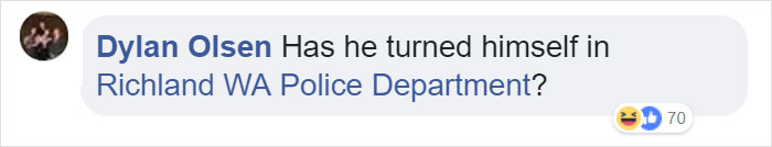Police Release A 'Wanted' Post On Facebook, The Guy Himself Responds And They Have A Hilarious Conversation