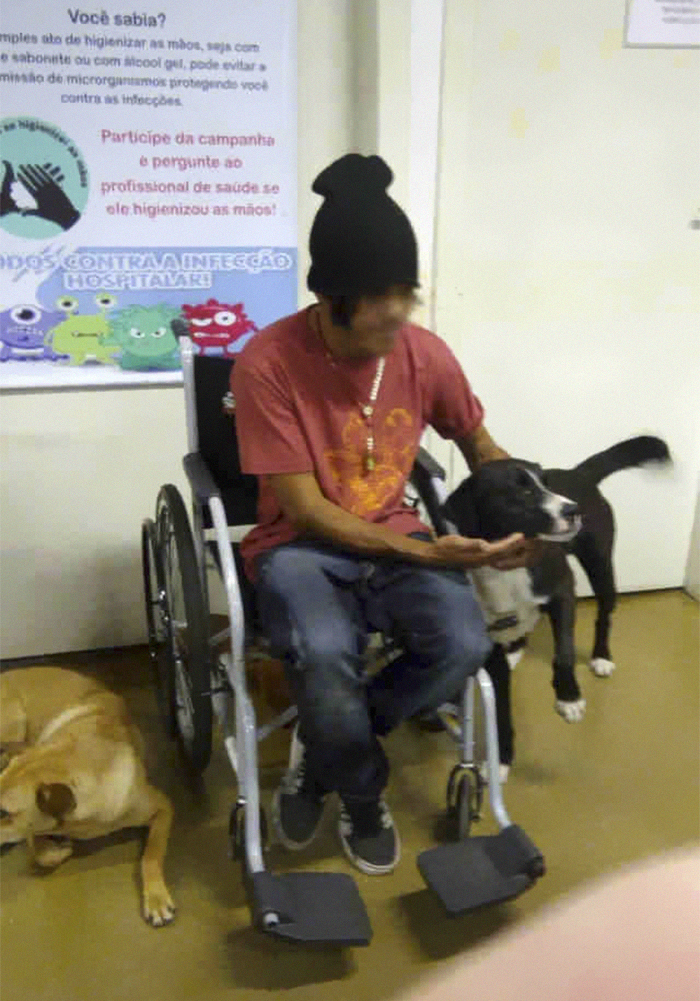 Homeless Man Goes To The Hospital, Staff Soon Realize That He's Not Alone