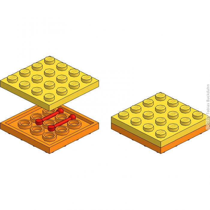 Flat Double-Sided Brick