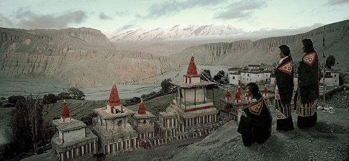 Pueblo Angge, Mustang, Nepal