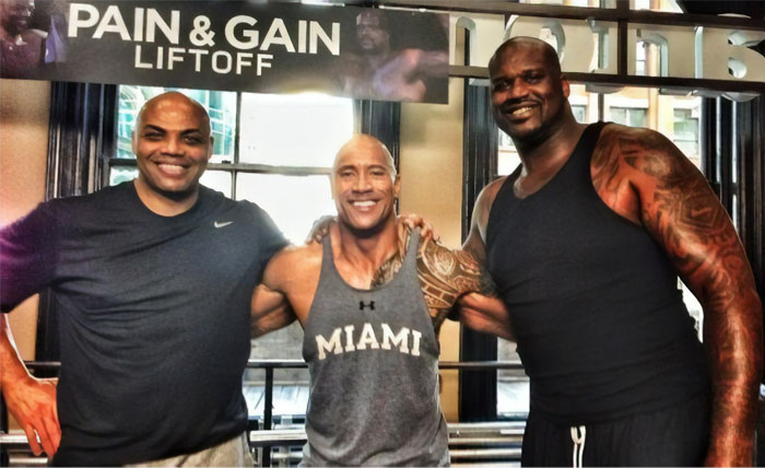 Easy To Forget How Big NBA Players Are - The Rock Is 6'5, 265 Pounds