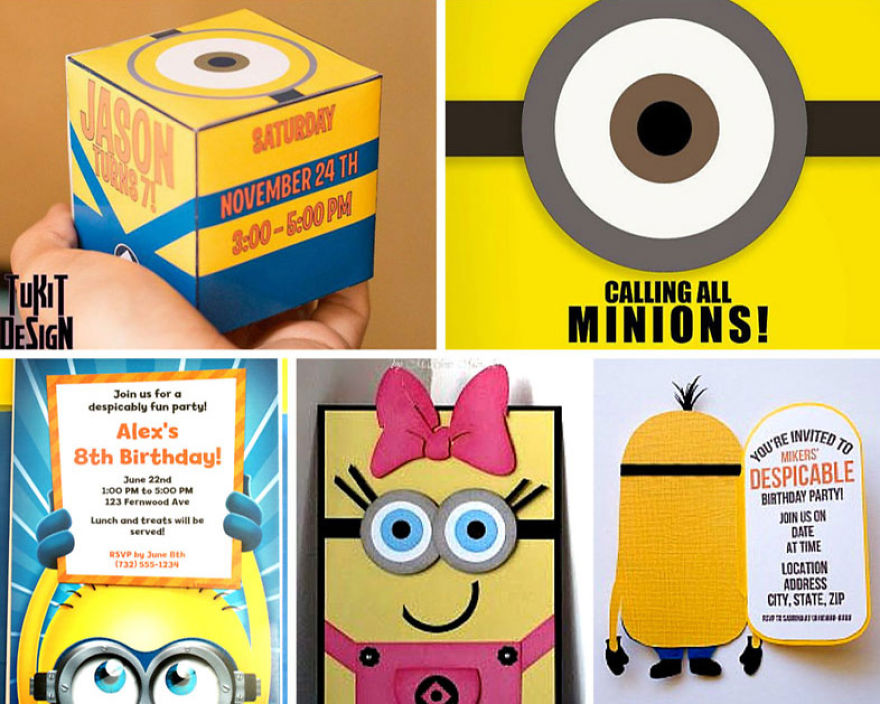 Gather The Little Minions Together For A True Minion Party!