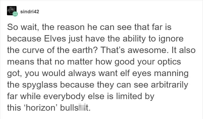 Tumblr User Explains Why Elves' Eyes In Lord Of The Rings Shouldn't Look The Way They Do