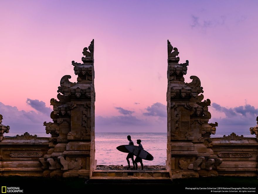 Surfers In Bali, Carsten Schertzer