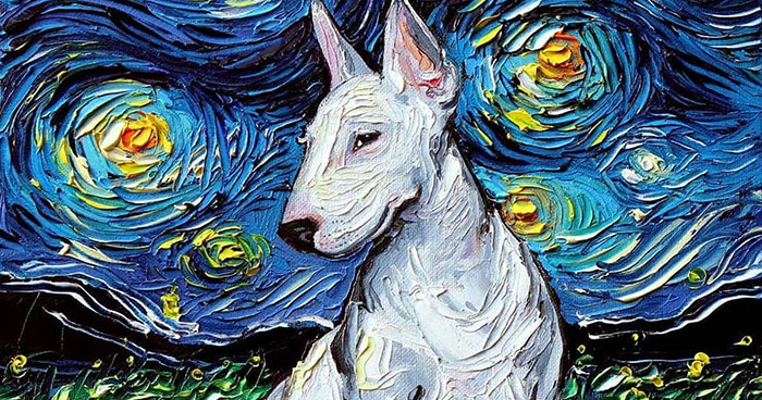 Artist’s Painting Gets Mistaken For A Van Gogh, So She Creates Brilliant ‘Starry Night’ Series (Part II)
