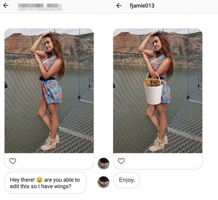 Photoshop Troll Who Takes Photo Requests Too Literally Strikes Again, And The Result Is Hilarious (17 New Pics)