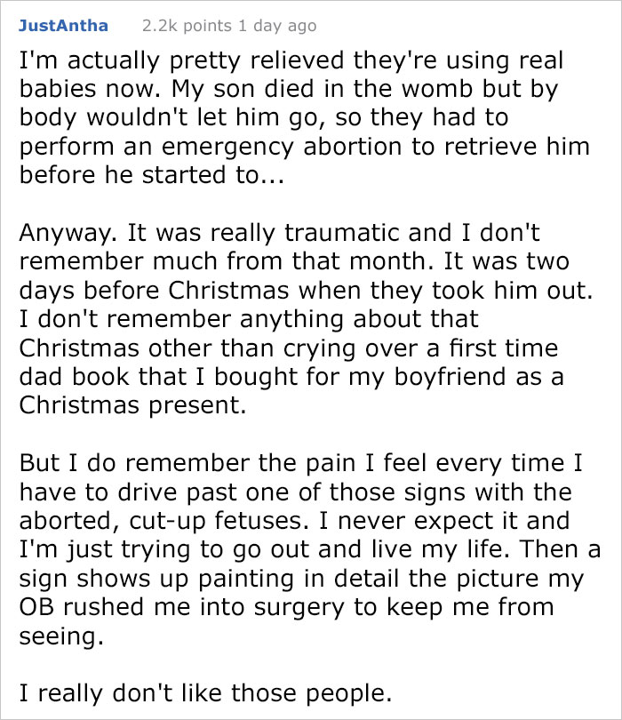 Anti-Abortion Advocate Uses Baby's Picture To Emotionally Manipulate People, Gets Destroyed With Facts