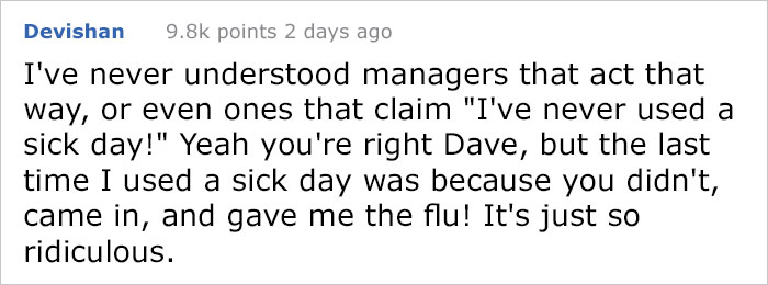 'Don't Believe I'm Sick?' People Are Applauding The Way This Employee Got Revenge On Her Manager