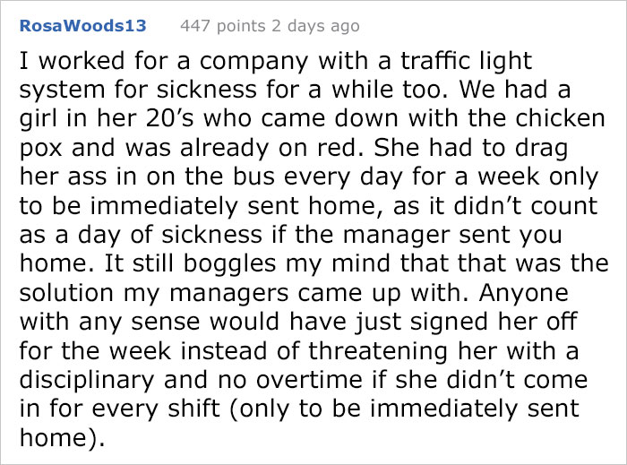 'Don't Believe I'm Sick?' People Are Applauding The Way This Employee Got Revenge On Her Manager