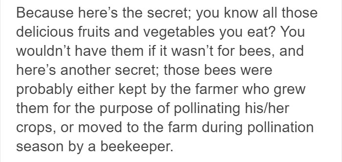 Beekeepers Sick Of Vegan Diet Hypocrisy Shut Them Down With Facts