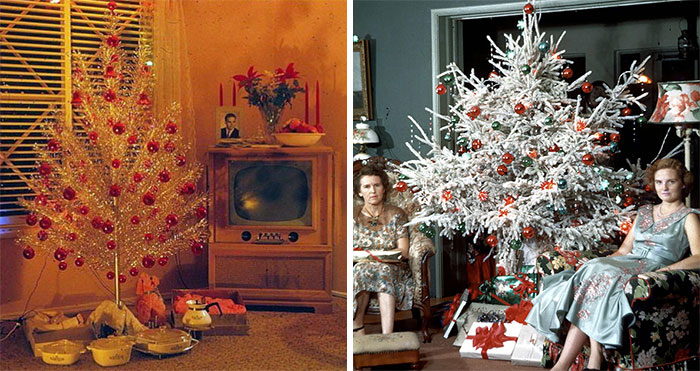 50 Photos Of Christmas Home Decor In The 1950s And 1960s Show How Much Things Have Changed