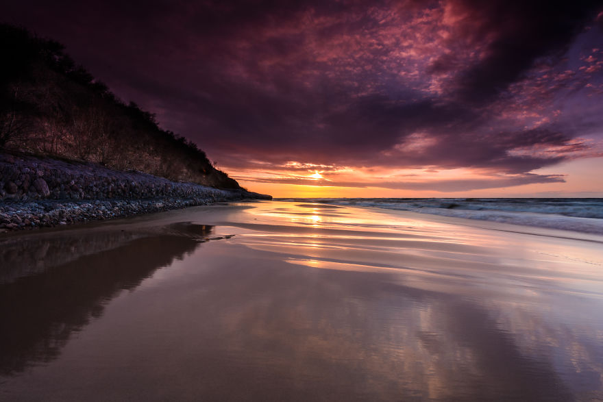 Baltic Sea In Poland