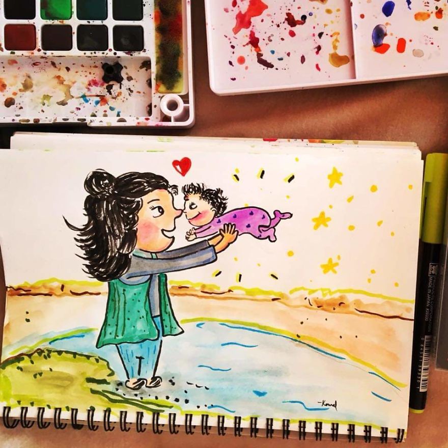Illustrations Inspired By Little And Every Aspect Of Life Illustrations Inspired By Little And Every Aspect Of Life
