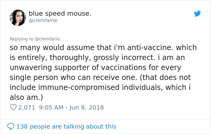 Girl Whose Life Was Destroyed By A Vaccine Shuts Down Anti-Vaxxers