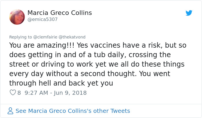 Girl Whose Life Was Destroyed By A Vaccine Shuts Down Anti-Vaxxers