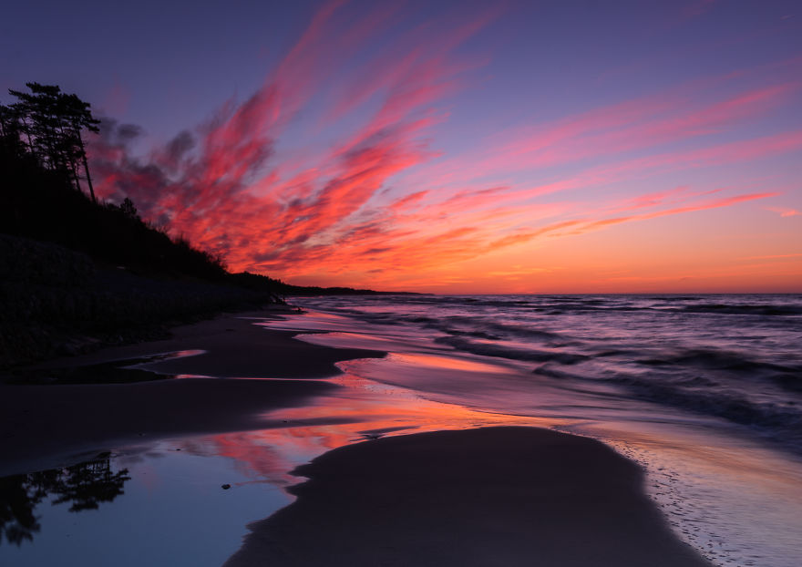 Baltic Sea In Poland