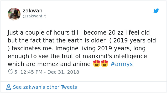17 People Who Thought Earth Just Turned 2019