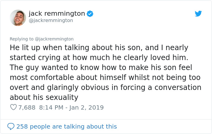 40-Something Father Runs Into A Random Gay Man In Las Vegas, Asks For Advice On Raising His Son
