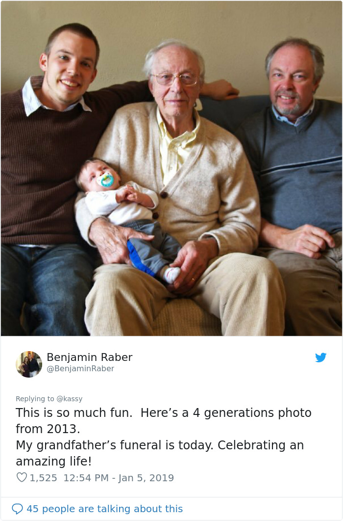 Chinese People Create A New Viral Meme Involving 4 Generations Of Family Members And It's Adorable