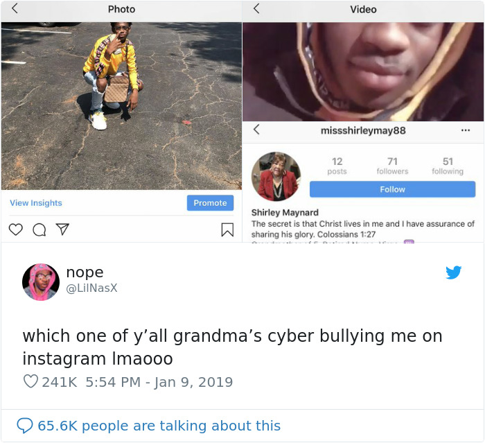 This Guy Got Roasted By A Grandma On Instagram So Bad, That People Are Wondering If He'll Ever Recover
