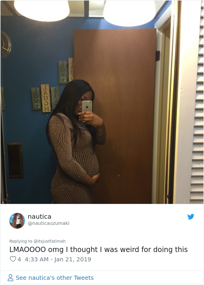 After This Woman Shared A Picture Of Her 'Food Baby', People Joined To Support Her