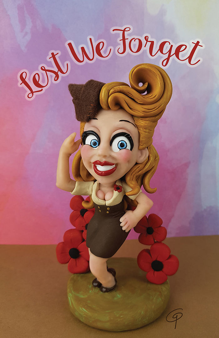 A Series Of Pinup Girls I Sculpted