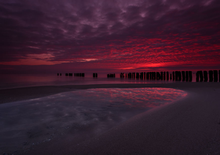 Baltic Sea In Poland