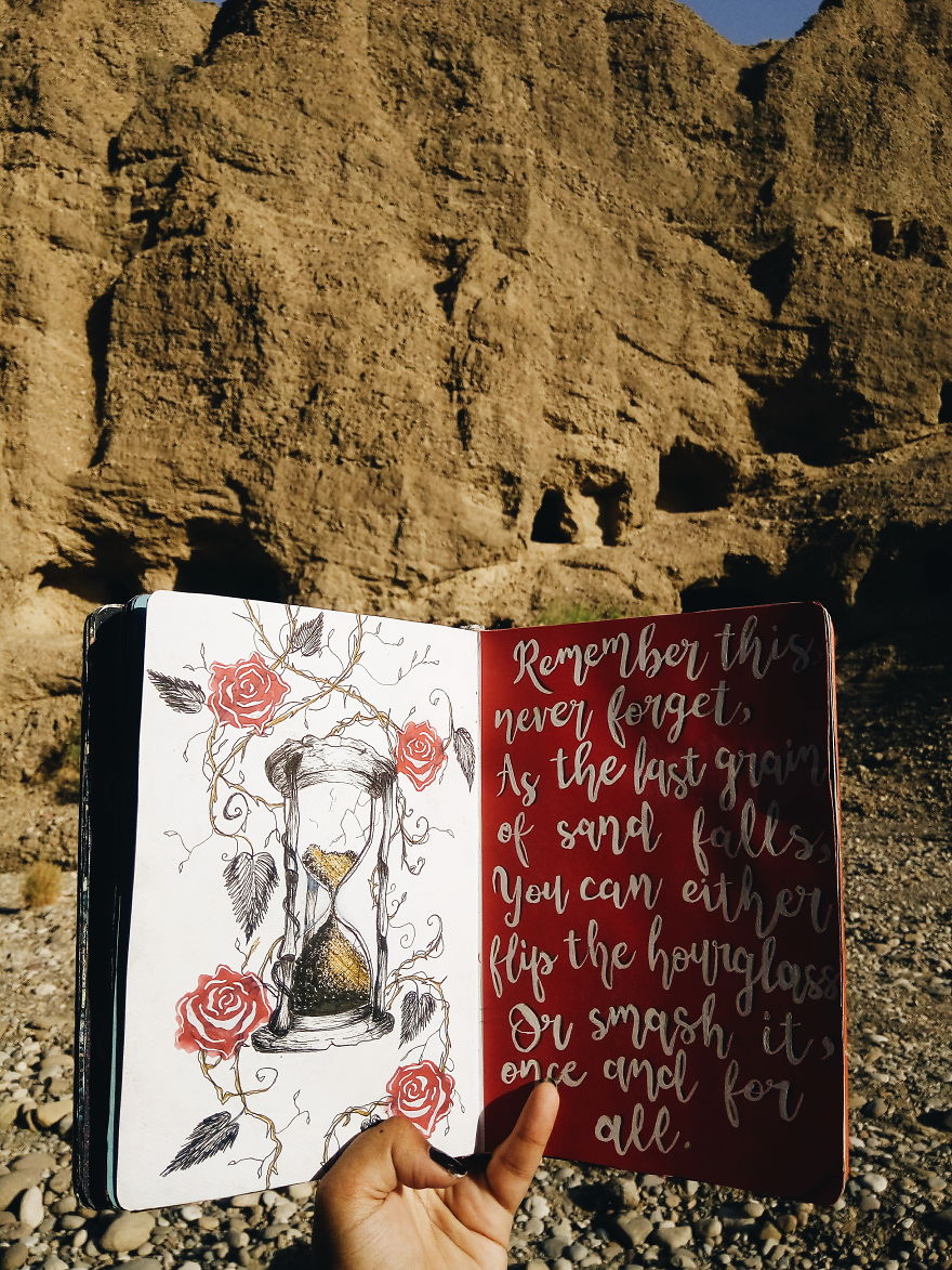 I Went Travelling With My Art Journal