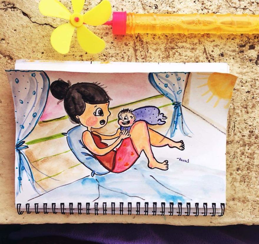 Illustrations Inspired By Little And Every Aspect Of Life Illustrations Inspired By Little And Every Aspect Of Life