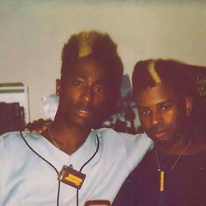 My Uncle And His Best Friend. Apparently He Was Some Famous Rapper Back In The Day