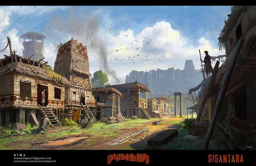 (Must See?) Concept Arts That I Made Inspired By Archeological Sites!