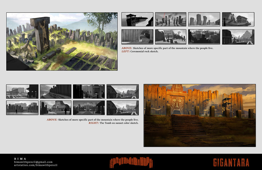 (Must See?) Concept Arts That I Made Inspired By Archeological Sites!