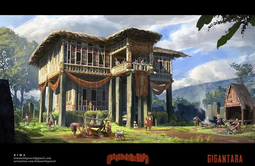 (Must See?) Concept Arts That I Made Inspired By Archeological Sites!