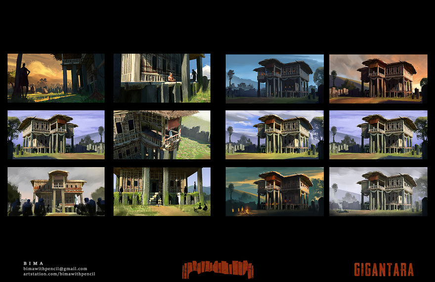 (Must See?) Concept Arts That I Made Inspired By Archeological Sites!