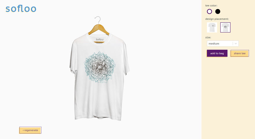 I Coded A Generative Art Algorithm And Built It Into A T-Shirt Store