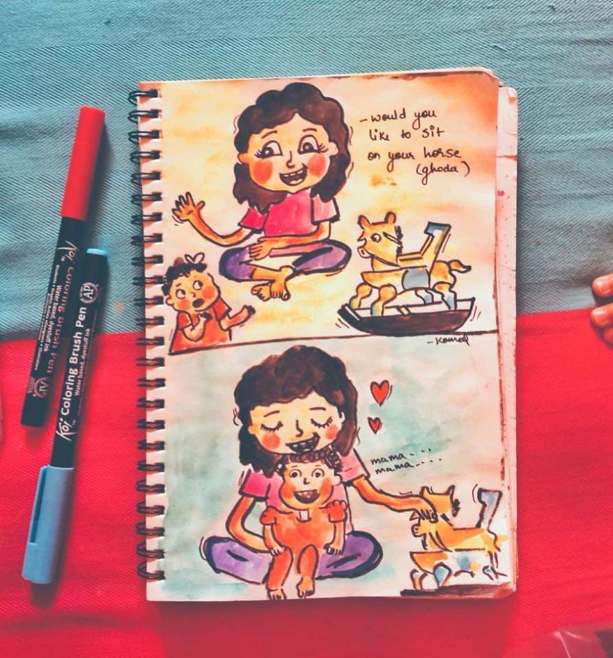 Illustrations Inspired By Little And Every Aspect Of Life Illustrations Inspired By Little And Every Aspect Of Life