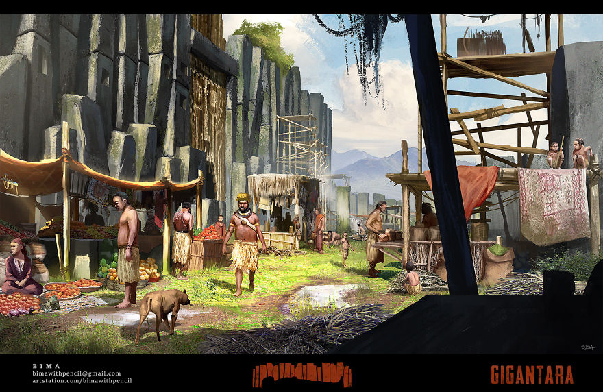 (Must See?) Concept Arts That I Made Inspired By Archeological Sites!
